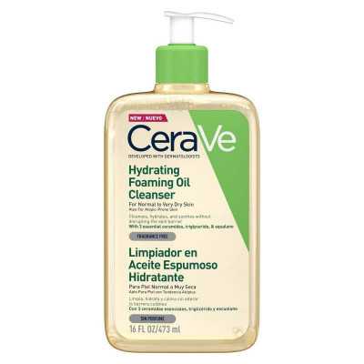 Cerave limpiador en aceite espumoso hidratante 473ml