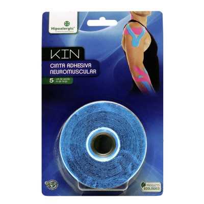Cinta Adhesiva Neuromuscular 5cm x 5m Azul (Hipoalergic)