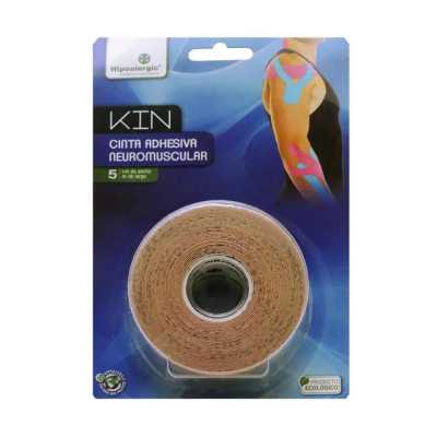 Cinta Adhesiva Neuromuscular 5cm x 5m Piel (Hipoalergic)