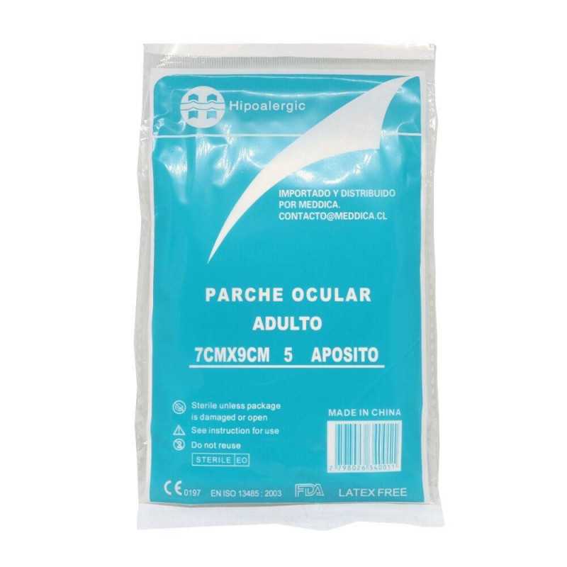 Parche Ocular Adulto 7cm x 9cm x5 (Hipoalergic)