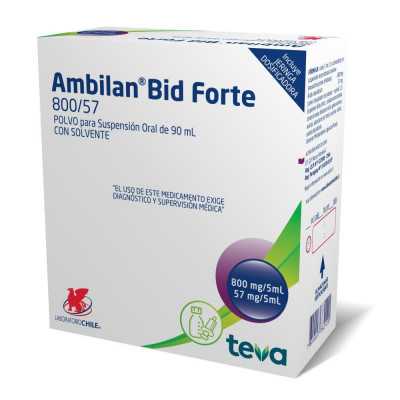 Ambilan Bid Forte 800/57mg Suspensión Oral 90ml