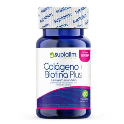Colageno Biotina Plus x60cap (Suplalim)