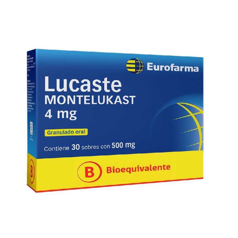 Lucaste Granulado 4mg x30 sobres