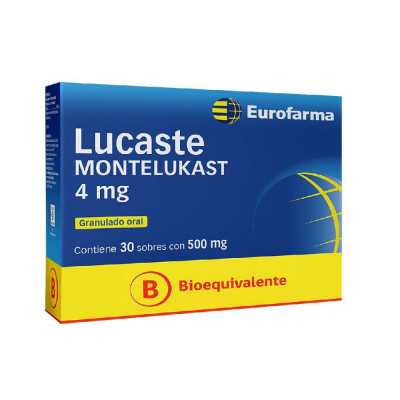 Lucaste Granulado 4mg x30 sobres