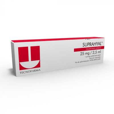 Suprahyal Solución Inyectable 25mg/2,5ml x1 jeringa