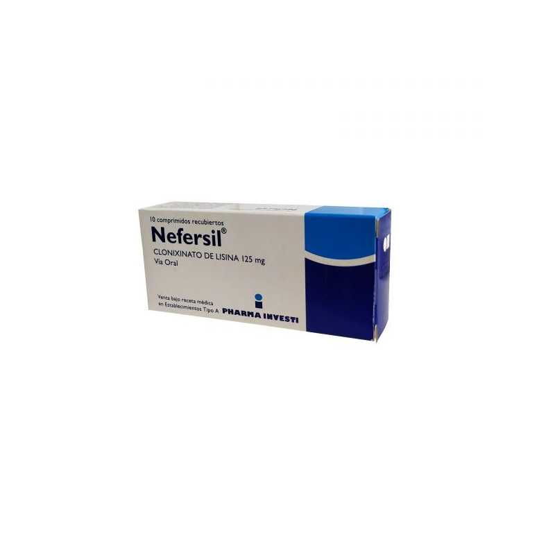 Nefersil 125mg x10com.rec