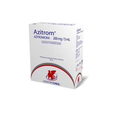 Azitrom 200mg/5ml Suspensión Oral 30ml