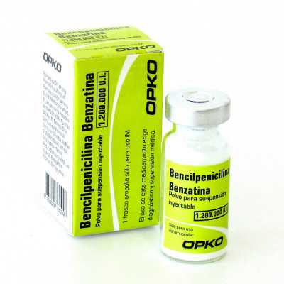 Penicilina Benzatina 1.200.000 U.I. Suspensión Inyectable (Opko)