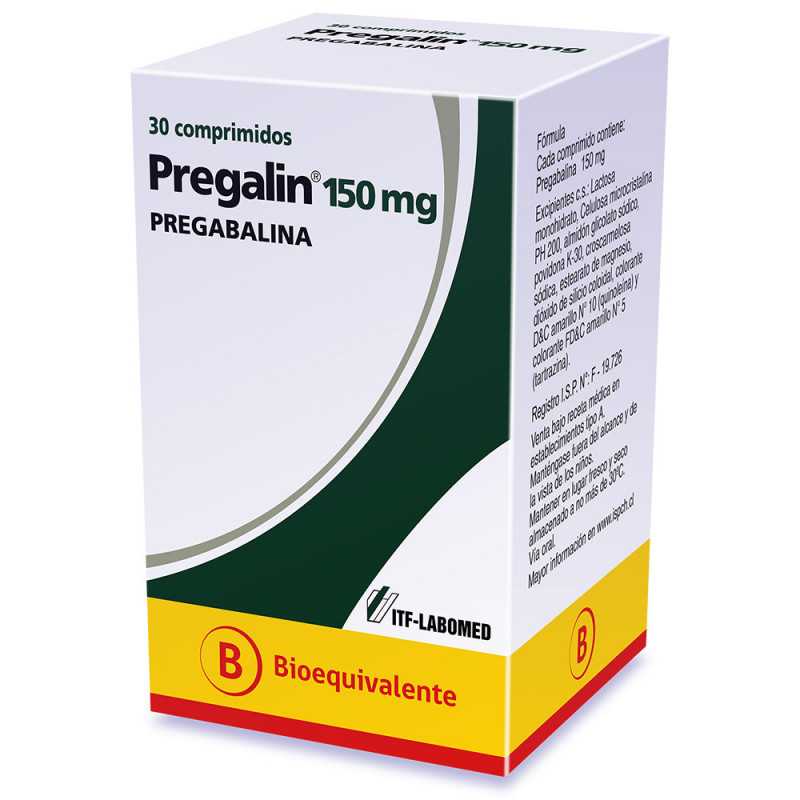 Pregalin 150mg x30 comprimidos biranurados Pregalin 150mg x30 comprimidos biranurados