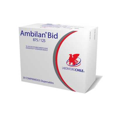 Ambilan BID 875/125mg x20com