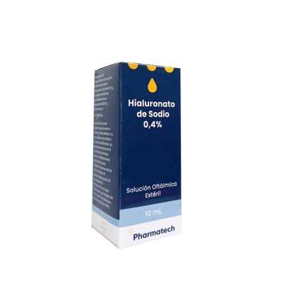 Hialuronato de Sodio 0,4% Solucion Oftalmica 10ml (Pharmatech)