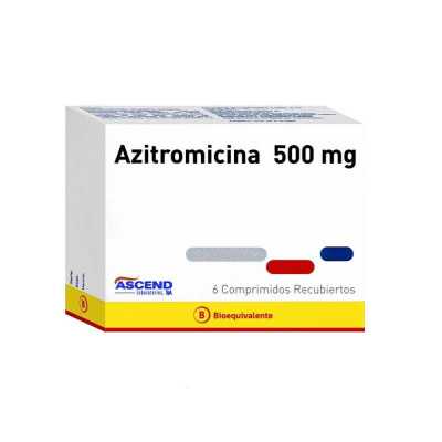 Azitromicina 500mg x6com. (Ascend)