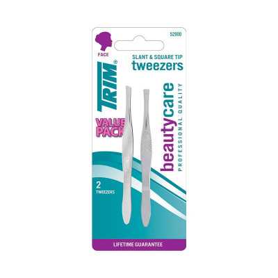 Trim Set Pinzas cejas punta oblicua + punta recta