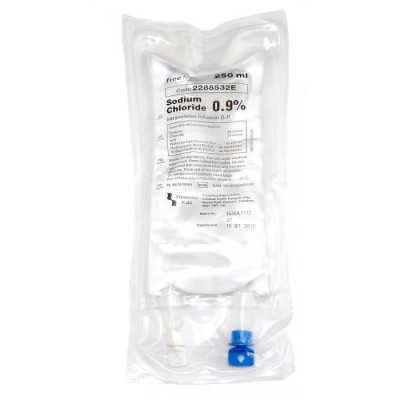 Cloruro de sodio 0,9% 250ml Freeflex (Cenabast)