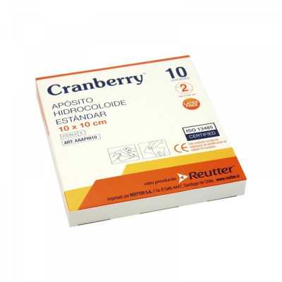 Aposito Hidrocoloide 10x10cm (Cranberry)