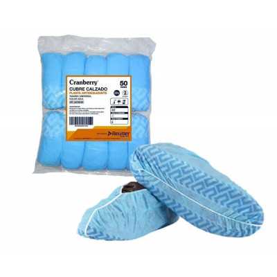 Cubre Calzado antideslizante azul x 50 pares (Cranberry)