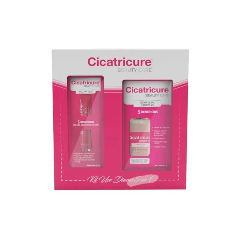 Cicatricure Beauty Care Kit Crema día + Roll on