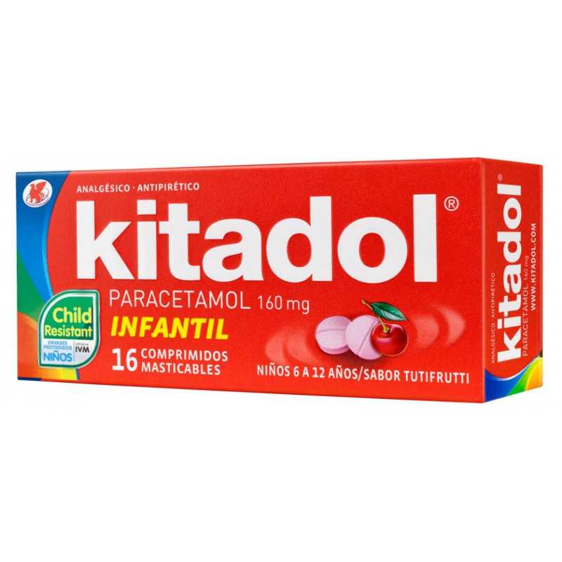 Kitadol Niños 160mg x16com.