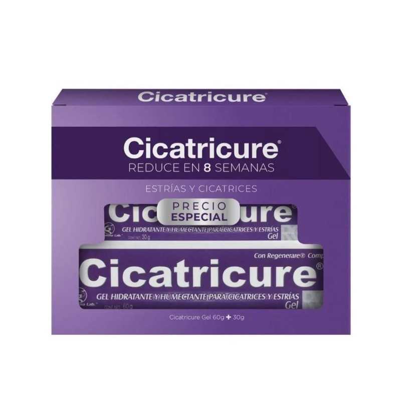 Cicatricure Pack gel estrias y cicatrices 60g + 30g