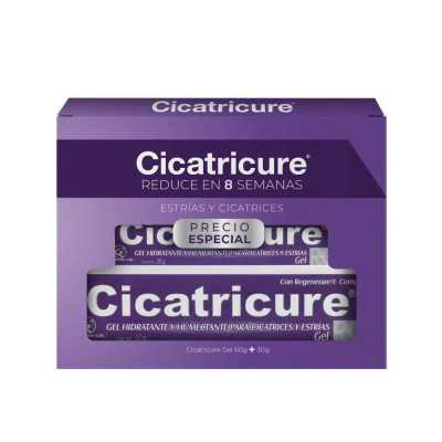 Cicatricure Pack gel estrias y cicatrices 60g + 30g