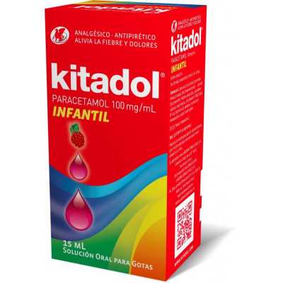 Kitadol Pediatrico 100mg/ml gotas x15ml