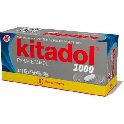 Kitadol 1g x18com.