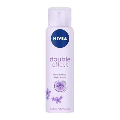 Nivea Desodorante Spray 150 ml double effect violet senses