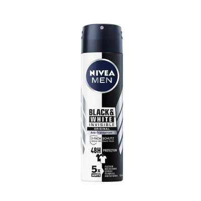 Nivea Men Desodorante Spray B&W invisible original 150 ml