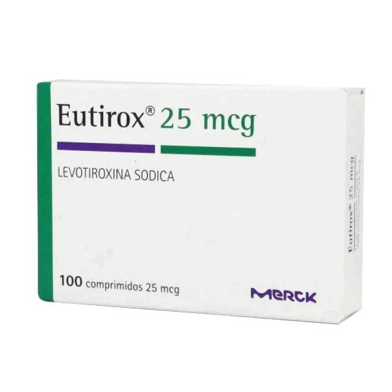 Eutirox 25Mcg x100com (Cenabast)