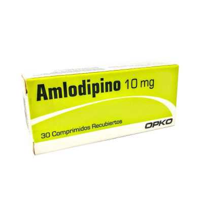 Amlodipino 10mg x 30com (Opko)