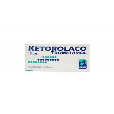 Ketorolaco 10mg x10com (Mintlab)