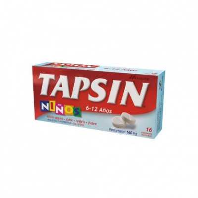 Tapsin Niños 160mg x16com.