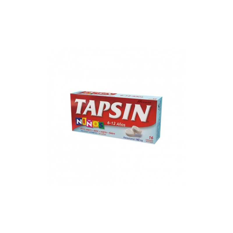 Tapsin Niños 160mg x16com.