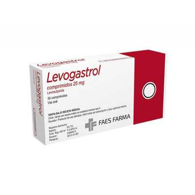 Levogastrol 25mg x30com