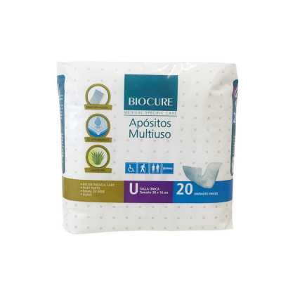 Apósitos Multiuso Talla Única 38x16cm x20 (Biocure)