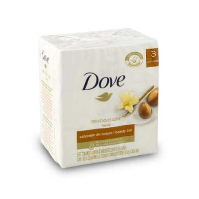 Dove Jabon Barra Karite 90g Pack x 3