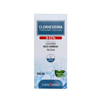 CLORHEXIDINA 0 12 COLUTORIO 500ml CURAESPRING 