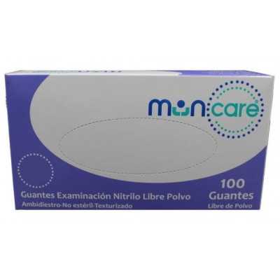 GUANTE NITRILO AZUL MUNCARE T XL X100