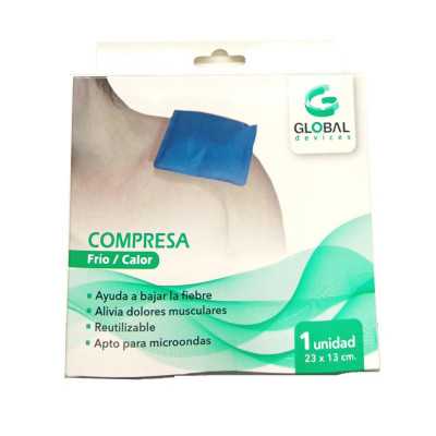 COMPRESA FRIO CALOR 23X13CM GLOBAL DEVICES 