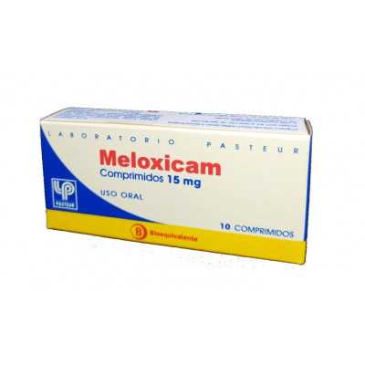 Meloxicam 15mg x10com.(Pasteur)