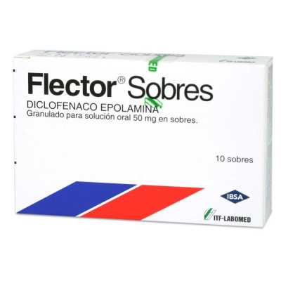 FLECTOR GRANULADO 50mg X10sobres
