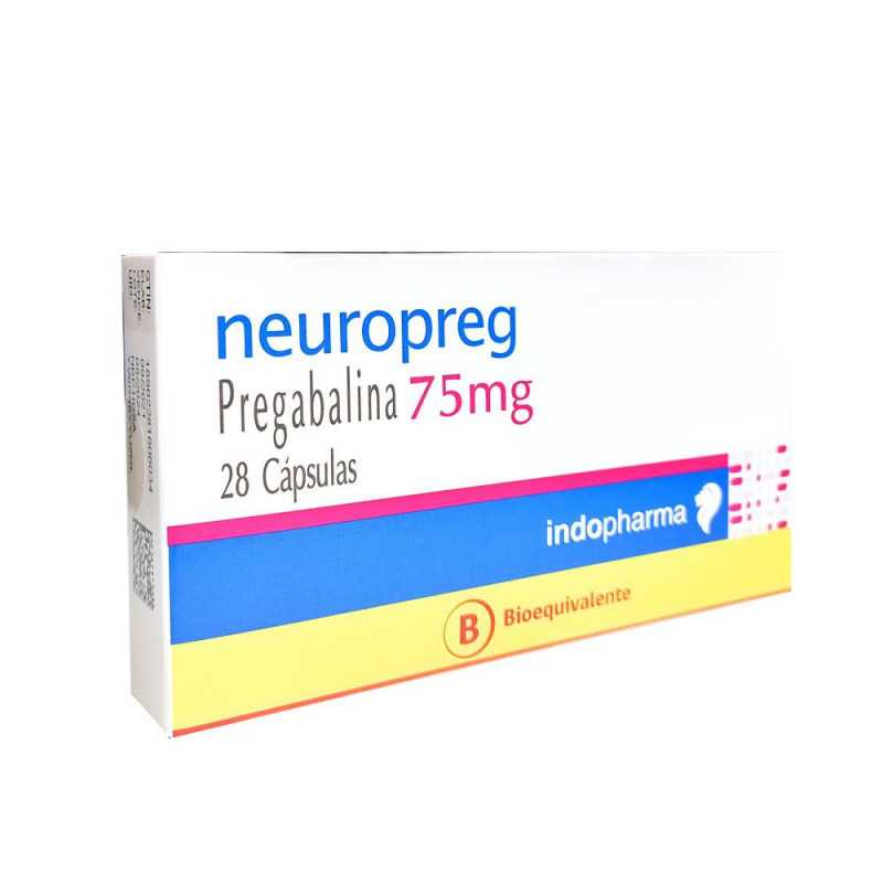 NEUROPREG 75MG X28CAP