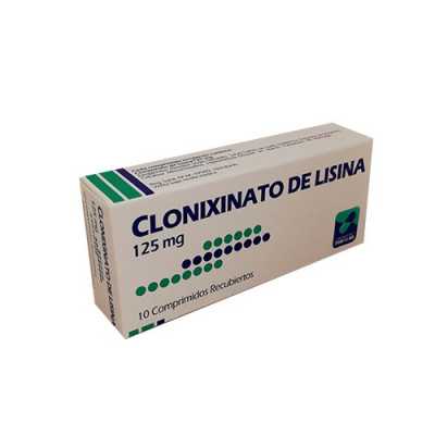 Clonixinato de lisina 125mg. X10com(Mintlab)