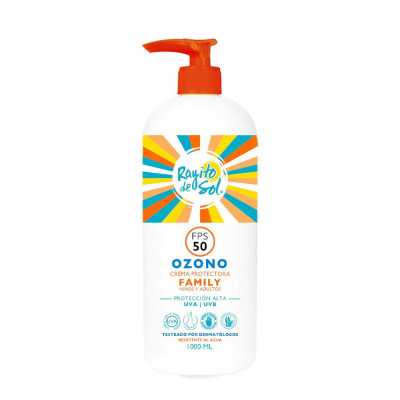RAYITO DE SOL OZONO FAMILY FPS50 CREMA 1000ml