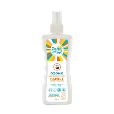 RAYITO DE SOL OZONO FAMILY FPS50 LECHE 220ml