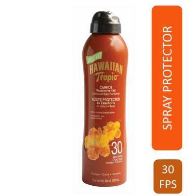 HAWAIAN TROPIC ACEITE ZANAHORIA FPS 30 SPRAY 180ML