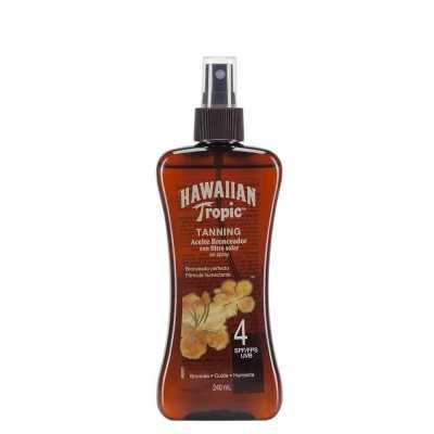 HAWAIAN TROPIC TANNING BRONCEADOR FPS4 240ml