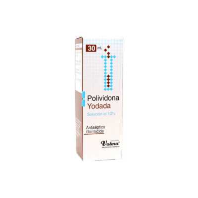 POLIVIDONA YODADA SOLUCION 10 30ml VALMA 