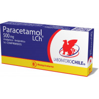Paracetamol 500mg x16com. (Chile)