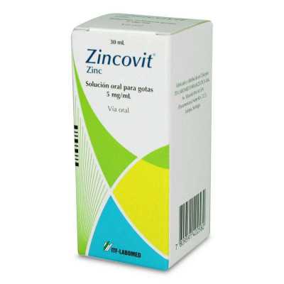 ZINCOVIT 5mg/ml GOTAS 30ML CENABAST 